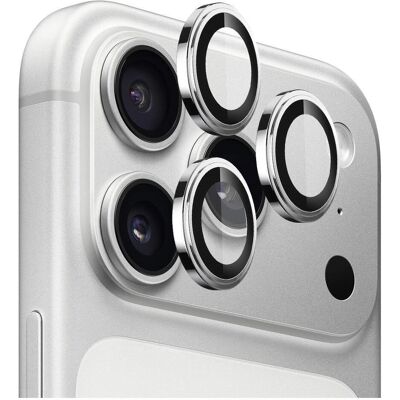 Lito - S+ Camera Glass Protector - iPhone 17 Pro / iPhone 17 Pro Max - Silver (Apple iPhone 17 Pro, Apple iPhone 17 Pro Max), Téléphone portable : film de protection, Argent Lito - S+ Camera Glass Protector - iPhone 17 Pro / iPhone 17 Pro Max - Silver (Apple iPhone 17 Pro, Apple iPhone 17 Pro Max), Téléphone portable : film de protection, Argent