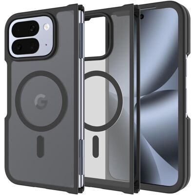 Just in Case Military Grade Kunststoff Back Cover Schwarz Magnetisch Google Pixel 10 Pro Fold (Google Pixel 10 Pro Plié), Coque pour téléphone portable, Noir, Transparent Just in Case Military Grade Kunststoff Back Cover Schwarz Magnetisch Google Pixel 10 Pro Fold (Google Pixel 10 Pro Plié), Coque pour téléphone portable, Noir, Transparent