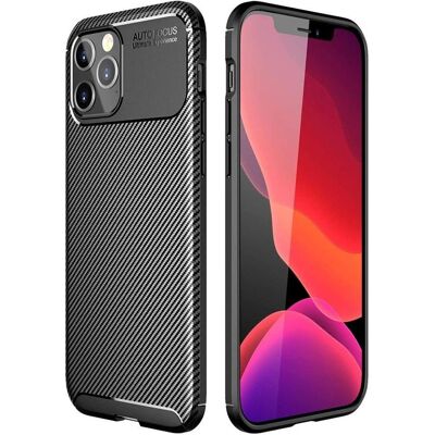 Screenguard Apple iPhone 12 Pro Max Coque carbone Design TPU Case (Apple iPhone 12 Pro Max), Coque pour téléphone portable, Noir Screenguard Apple iPhone 12 Pro Max Coque carbone Design TPU Case (Apple iPhone 12 Pro Max), Coque pour téléphone portable, Noir