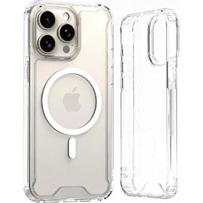 Wozinsky Clear Corner Case MagSafe for Samsung Galaxy S25 - Clear (Samsung Galaxy S25), Coque pour téléphone portable, Transparent Wozinsky Clear Corner Case MagSafe for Samsung Galaxy S25 - Clear (Samsung Galaxy S25), Coque pour téléphone portable, Transparent