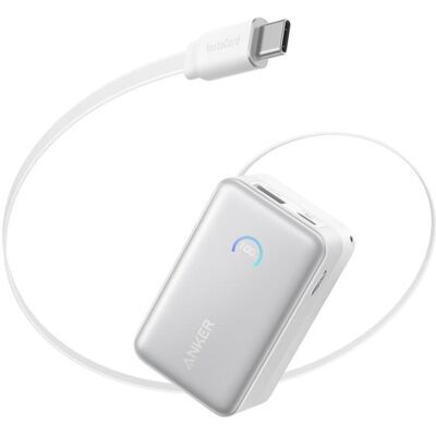 Anker Nano (10000 mAh, 45 W), Chargeur de secours, Blanc Anker Nano (10000 mAh, 45 W), Chargeur de secours, Blanc