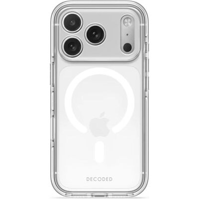 Decoded Coque MagSafe pour iPhone 18 Pro, série DropTec, renforcée (Apple iPhone 18 Pro), Coque pour téléphone portable, Transparent Decoded Coque MagSafe pour iPhone 18 Pro, série DropTec, renforcée (Apple iPhone 18 Pro), Coque pour téléphone portable, Transparent