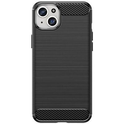 Hurtel Coque souple motif carbone pour iPhone 15 Plus Carbon Case - noir (Apple iPhone 15 Plus), Coque pour téléphone portable, Noir Hurtel Coque souple motif carbone pour iPhone 15 Plus Carbon Case - noir (Apple iPhone 15 Plus), Coque pour téléphone portable, Noir