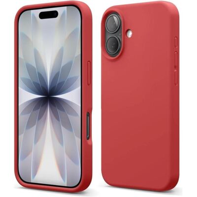 Screenguard Liquid Silicone Chili Case Apple iPhone 17 Hülle (Apple iPhone 17), Coque pour téléphone portable, Rouge Screenguard Liquid Silicone Chili Case Apple iPhone 17 Hülle (Apple iPhone 17), Coque pour téléphone portable, Rouge