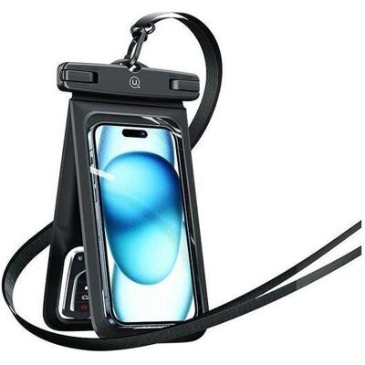Usams Etui wodoodporne podwójne 6.7" IP68 biały/white FSD1402 (YD014) (Universel), Coque pour téléphone portable, Blanc Usams Etui wodoodporne podwójne 6.7" IP68 biały/white FSD1402 (YD014) (Universel), Coque pour téléphone portable, Blanc