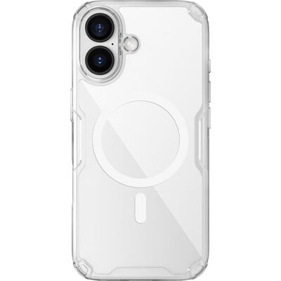 Nillkin Nature Pro Magnetic Series (Apple iPhone 17), Coque pour téléphone portable, Transparent Nillkin Nature Pro Magnetic Series (Apple iPhone 17), Coque pour téléphone portable, Transparent