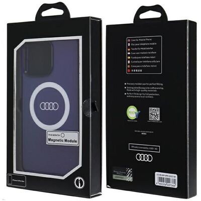 Audi IML Big Logo MagSafe étui rigide pour iPhone 14 Pro Max 6.7" niebieski/navy blue AU-IMLMIP14PM-Q5/ (Apple iPhone 14 Pro Max), Coque pour téléphone portable, Bleu Audi IML Big Logo MagSafe étui rigide pour iPhone 14 Pro Max 6.7" niebieski/navy blue AU-IMLMIP14PM-Q5/ (Apple iPhone 14 Pro Max), Coque pour téléphone portable, Bleu
