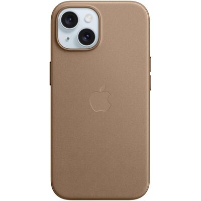 Etui en tissu fin avec MagSafe (Apple iPhone 15), Coque pour téléphone portable, Marron Etui en tissu fin avec MagSafe (Apple iPhone 15), Coque pour téléphone portable, Marron