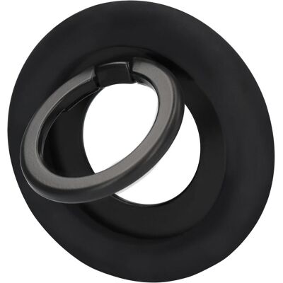 Mobiparts MagSafe Ring with Standfunction Matt Black, Téléphone portable : accessoires, Noir Mobiparts MagSafe Ring with Standfunction Matt Black, Téléphone portable : accessoires, Noir