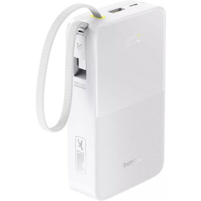 Baseus EnerFill Bipow2 Pro (20000 mAh, 22.50 W), Chargeur de secours, Blanc Baseus EnerFill Bipow2 Pro (20000 mAh, 22.50 W), Chargeur de secours, Blanc