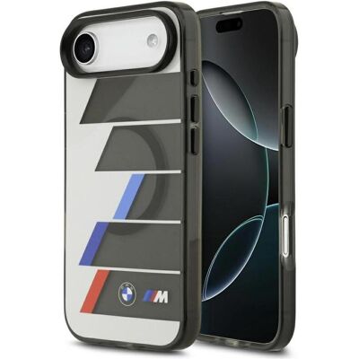 BMW M IML Metal Buttons Tricolor Lines MagSafe case for iPhone Air anthracite (Apple iPhone Air), Coque pour téléphone portable, Gris BMW M IML Metal Buttons Tricolor Lines MagSafe case for iPhone Air anthracite (Apple iPhone Air), Coque pour téléphone portable, Gris