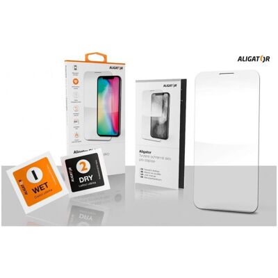 Aligator tvrzenà sklo GLASS Samsung Galaxy A34 (1 pcs, Samsung Galaxy A34 5G), Téléphone portable : film de protection, Transparent Aligator tvrzenà sklo GLASS Samsung Galaxy A34 (1 pcs, Samsung Galaxy A34 5G), Téléphone portable : film de protection, Transparent