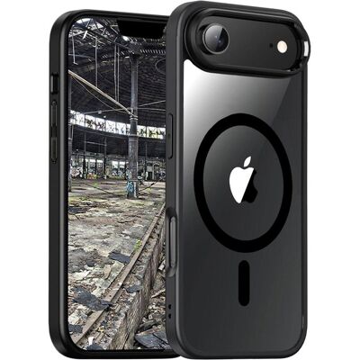 JT Berlin Pankow Hybrid MagSafe (Apple iPhone 17, Apple iPhone Air), Coque pour téléphone portable, Noir, Transparent JT Berlin Pankow Hybrid MagSafe (Apple iPhone 17, Apple iPhone Air), Coque pour téléphone portable, Noir, Transparent