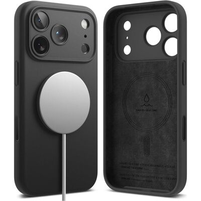 Ringke - Coque en silicone MagSafe - iPhone 18 Pro Max - Noir (Apple iPhone 18 Pro Max), Coque pour téléphone portable, Noir Ringke - Coque en silicone MagSafe - iPhone 18 Pro Max - Noir (Apple iPhone 18 Pro Max), Coque pour téléphone portable, Noir