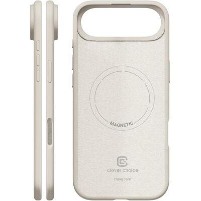 Crong Color Cover Magnetic Case with MagSafe for iPhone Air - Stone (Apple iPhone Air), Coque pour téléphone portable, Beige Crong Color Cover Magnetic Case with MagSafe for iPhone Air - Stone (Apple iPhone Air), Coque pour téléphone portable, Beige