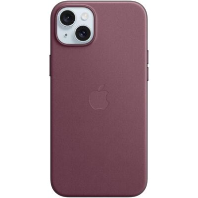 Etui en tissu fin avec MagSafe (Apple iPhone 15 Plus), Coque pour téléphone portable, Rouge Etui en tissu fin avec MagSafe (Apple iPhone 15 Plus), Coque pour téléphone portable, Rouge