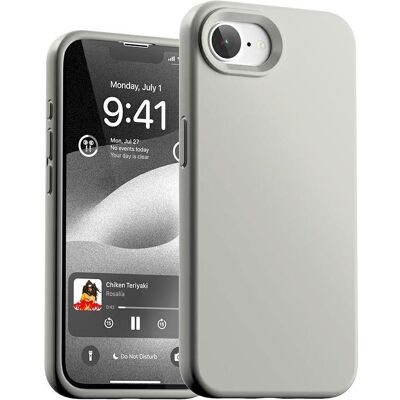 Mercury Etui Silicone do iPhone 16e kamienny (Apple iPhone 16e, Apple iPhone 17e), Coque pour téléphone portable, Beige Mercury Etui Silicone do iPhone 16e kamienny (Apple iPhone 16e, Apple iPhone 17e), Coque pour téléphone portable, Beige