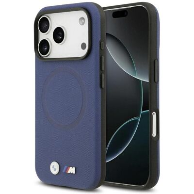 BMW M FW Metal Logo MagSafe Case for iPhone 17 Pro Navy Blue (Apple iPhone 17 Pro), Coque pour téléphone portable, Bleu BMW M FW Metal Logo MagSafe Case for iPhone 17 Pro Navy Blue (Apple iPhone 17 Pro), Coque pour téléphone portable, Bleu
