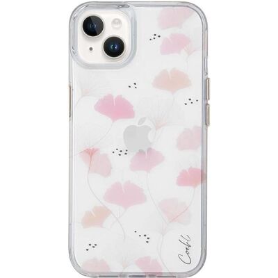 Coque Fleurie Rose Uniq pour iPhone 14 Plus - Étui Smartphone Coque Fleurie Rose Uniq pour iPhone 14 Plus - Étui Smartphone