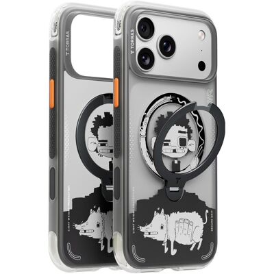 Torras Ostand Q3 Air Gawx Limited, Dawnbreak guard - iPhone 17 Pro Max (Apple iPhone 17 Pro Max), Coque pour téléphone portable Torras Ostand Q3 Air Gawx Limited, Dawnbreak guard - iPhone 17 Pro Max (Apple iPhone 17 Pro Max), Coque pour téléphone portable