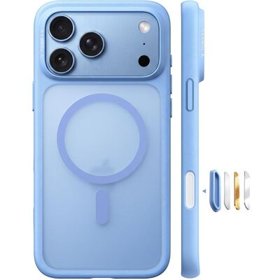 Torras Guardian-Mag (Apple iPhone 17 Pro Max, Apple iPhone 18 Pro Max), Coque pour téléphone portable, Turquoise, Bleu Torras Guardian-Mag (Apple iPhone 17 Pro Max, Apple iPhone 18 Pro Max), Coque pour téléphone portable, Turquoise, Bleu