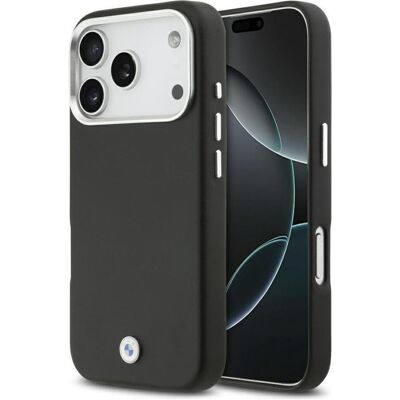 BMW Signe Etui métallique complet MagSafe pour iPhone 17 Pro Noir (Apple iPhone 17 Pro), Coque pour téléphone portable, Noir BMW Signe Etui métallique complet MagSafe pour iPhone 17 Pro Noir (Apple iPhone 17 Pro), Coque pour téléphone portable, Noir