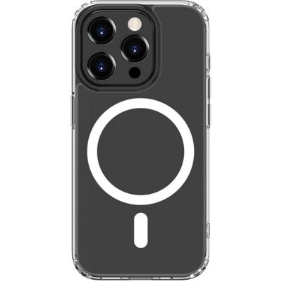 Connect Étui transparent pour iPhone 15 Pro avec MagSafe (Apple iPhone 15 Pro), Coque pour téléphone portable, Transparent Connect Étui transparent pour iPhone 15 Pro avec MagSafe (Apple iPhone 15 Pro), Coque pour téléphone portable, Transparent