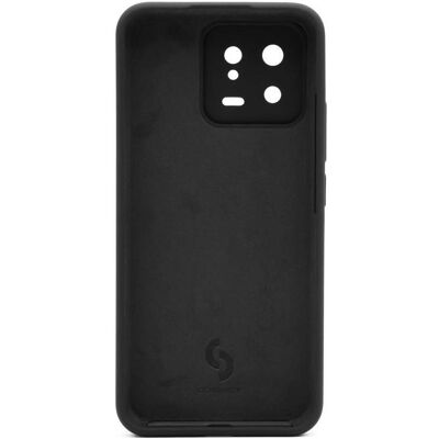 Connect Redmi 13 Premium Etui en silicone souple au toucher (Xiaomi Redmi 13), Coque pour téléphone portable, Noir Connect Redmi 13 Premium Etui en silicone souple au toucher (Xiaomi Redmi 13), Coque pour téléphone portable, Noir
