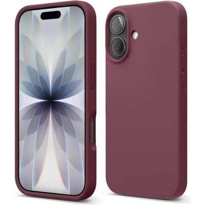 Screenguard Liquid Silicone Cherry Case (Apple iPhone 17), Coque pour téléphone portable, Rouge Screenguard Liquid Silicone Cherry Case (Apple iPhone 17), Coque pour téléphone portable, Rouge