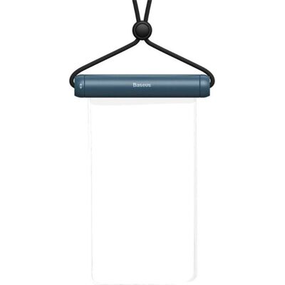 Coque étanche pour smartphone Baseus - 7,2 pouces - Bleu Coque étanche pour smartphone Baseus - 7,2 pouces - Bleu