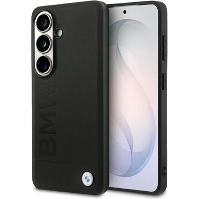 BMW Case Leather Hot Stamp MagSafe for Samsung Galaxy S26 Plus black (Samsung Galaxy S26+), Coque pour téléphone portable, Noir BMW Case Leather Hot Stamp MagSafe for Samsung Galaxy S26 Plus black (Samsung Galaxy S26+), Coque pour téléphone portable, Noir