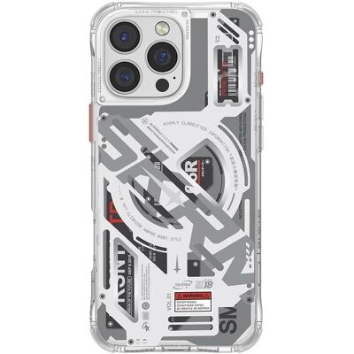 Skinarma case Ekho iPhone 16 Pro 6.3" Magnetic Charging clear (Apple iPhone 16 Pro), Coque pour téléphone portable, Transparent Skinarma case Ekho iPhone 16 Pro 6.3" Magnetic Charging clear (Apple iPhone 16 Pro), Coque pour téléphone portable, Transparent