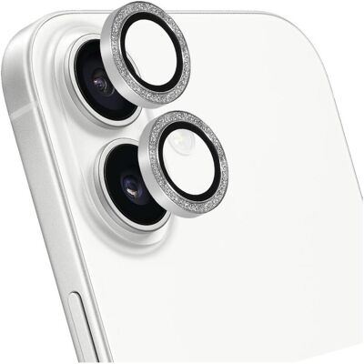 Mobiparts Camera Lens Protector Apple iPhone 17 Silver (2 pcs, Apple iPhone 17), Téléphone portable : film de protection, Transparent Mobiparts Camera Lens Protector Apple iPhone 17 Silver (2 pcs, Apple iPhone 17), Téléphone portable : film de protection, Transparent