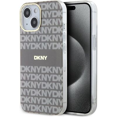Coque DKNY pour iPhone 14 MagSafe - TPU souple Beige - Résistante aux chocs Coque DKNY pour iPhone 14 MagSafe - TPU souple Beige - Résistante aux chocs