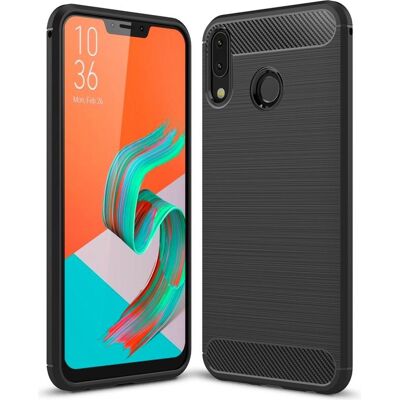 Screenguard Asus ZenFone 5 / 5Z Housse Carbon Brushed Soft TPU (Asus Zenfone 5Z), Coque pour téléphone portable, Noir Screenguard Asus ZenFone 5 / 5Z Housse Carbon Brushed Soft TPU (Asus Zenfone 5Z), Coque pour téléphone portable, Noir