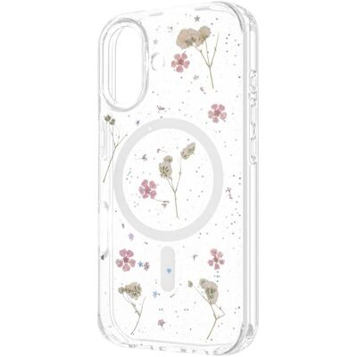 Fixed MagBloom (Apple iPhone 17, Apple iPhone Air), Coque pour téléphone portable, Transparent, Pink Fixed MagBloom (Apple iPhone 17, Apple iPhone Air), Coque pour téléphone portable, Transparent, Pink