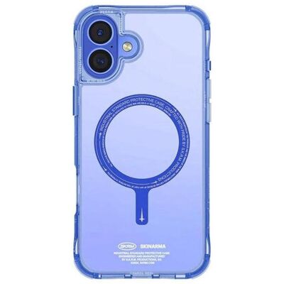 Skinarma case Saido iPhone 16 6.1" Magnetic Charging blue (Apple iPhone 16), Coque pour téléphone portable, Bleu Skinarma case Saido iPhone 16 6.1" Magnetic Charging blue (Apple iPhone 16), Coque pour téléphone portable, Bleu