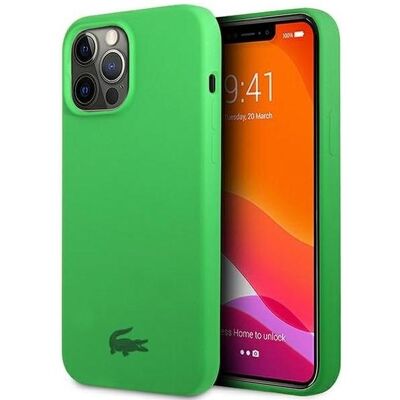 Lacoste LCHCP13XSN iPhone 13 Pro Max 6,7" étui rigide en silicone zielony/green (Apple iPhone 13 Pro Max), Coque pour téléphone portable, Vert Lacoste LCHCP13XSN iPhone 13 Pro Max 6,7" étui rigide en silicone zielony/green (Apple iPhone 13 Pro Max), Coque pour téléphone portable, Vert