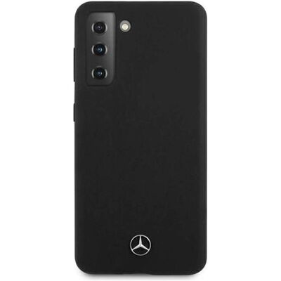 Coque en silicone Mercedes Galaxy S21 - Noir Coque en silicone Mercedes Galaxy S21 - Noir
