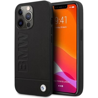 BMW Étui BMHMP14LSLLBK iPhone 14 Pro 6,1" czarny/black hardcase Signature Logo Imprint Magsafe (Apple iPhone 14 Pro), Coque pour téléphone portable, Noir BMW Étui BMHMP14LSLLBK iPhone 14 Pro 6,1" czarny/black hardcase Signature Logo Imprint Magsafe (Apple iPhone 14 Pro), Coque pour téléphone portable, Noir