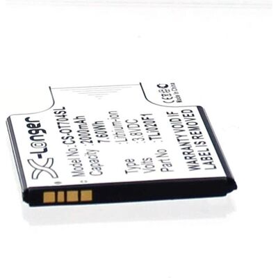 AGI 19454 - Batterie Smartphone Lithium-Ion - 2000 mAh - Noir - pour Alcatel C7 AGI 19454 - Batterie Smartphone Lithium-Ion - 2000 mAh - Noir - pour Alcatel C7