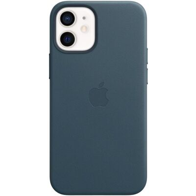 Etui en cuir avec MagSafe (Apple iPhone 12 mini), Coque pour téléphone portable, Bleu Etui en cuir avec MagSafe (Apple iPhone 12 mini), Coque pour téléphone portable, Bleu