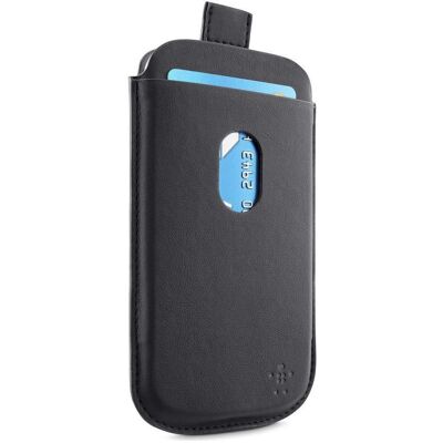 Belkin Pocket Case Tasche für Mobiltelefon (Samsung Galaxy S4 mini), Coque pour téléphone portable, Noir Belkin Pocket Case Tasche für Mobiltelefon (Samsung Galaxy S4 mini), Coque pour téléphone portable, Noir