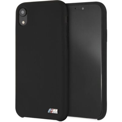 BMW Étui BMHCI61MSILBK iPhone Xr czarny/black hardcase Silicone M Collection (Apple iPhone XR), Coque pour téléphone portable, Noir BMW Étui BMHCI61MSILBK iPhone Xr czarny/black hardcase Silicone M Collection (Apple iPhone XR), Coque pour téléphone portable, Noir