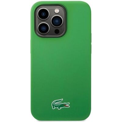 Lacoste LCHMP15XSLON iPhone 15 Pro Max 6.7" zielony/green étui rigide Silicone MagSafe (Apple iPhone 15 Pro Max), Coque pour téléphone portable, Vert Lacoste LCHMP15XSLON iPhone 15 Pro Max 6.7" zielony/green étui rigide Silicone MagSafe (Apple iPhone 15 Pro Max), Coque pour téléphone portable, Vert