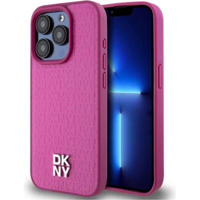 Coque MagSafe Rose DKNY pour iPhone 15 Pro Max Coque MagSafe Rose DKNY pour iPhone 15 Pro Max