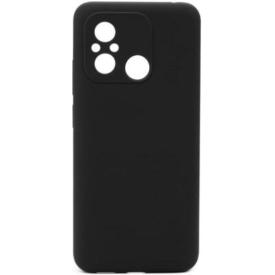 Connect Redmi 12C Premium Etui en silicone souple au toucher (Xiaomi Redmi 12C), Coque pour téléphone portable, Noir Connect Redmi 12C Premium Etui en silicone souple au toucher (Xiaomi Redmi 12C), Coque pour téléphone portable, Noir