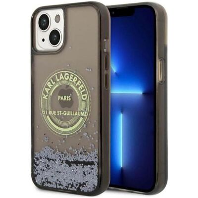 Coque en Glitter Liquide Karl Lagerfeld pour iPhone 14 Plus Coque en Glitter Liquide Karl Lagerfeld pour iPhone 14 Plus