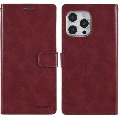 Mercury iPhone 14 Pro Max - Étui Blue Moon bordeaux (Apple iPhone 14 Pro Max), Coque pour téléphone portable, Multicolore Mercury iPhone 14 Pro Max - Étui Blue Moon bordeaux (Apple iPhone 14 Pro Max), Coque pour téléphone portable, Multicolore