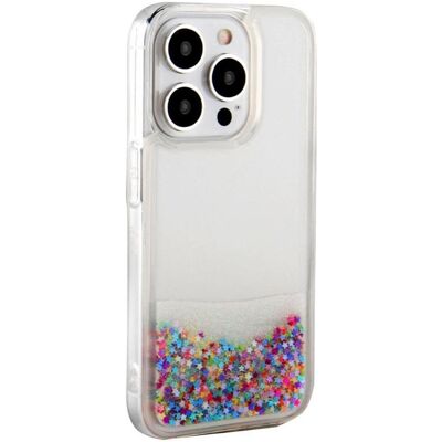 iLike iPhone 15 Pro Max Silicone Case Water Glitter (Apple iPhone 15 Pro Max), Coque pour téléphone portable, Multicolore iLike iPhone 15 Pro Max Silicone Case Water Glitter (Apple iPhone 15 Pro Max), Coque pour téléphone portable, Multicolore